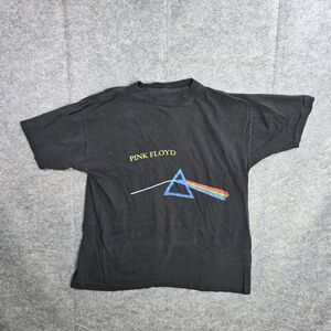 Vintage Pink Floyd Shirt Mens Large Dark Side Of The Moon Band Tee 90s Rock